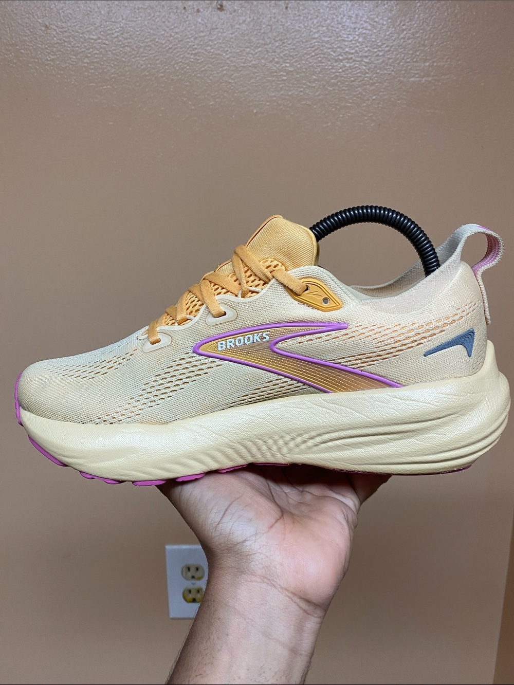 Brooks Glycerin 22 Women's Running Sneakers “Sherbert/Apricot/Pink” Size 9 - Picture 5 of 17
